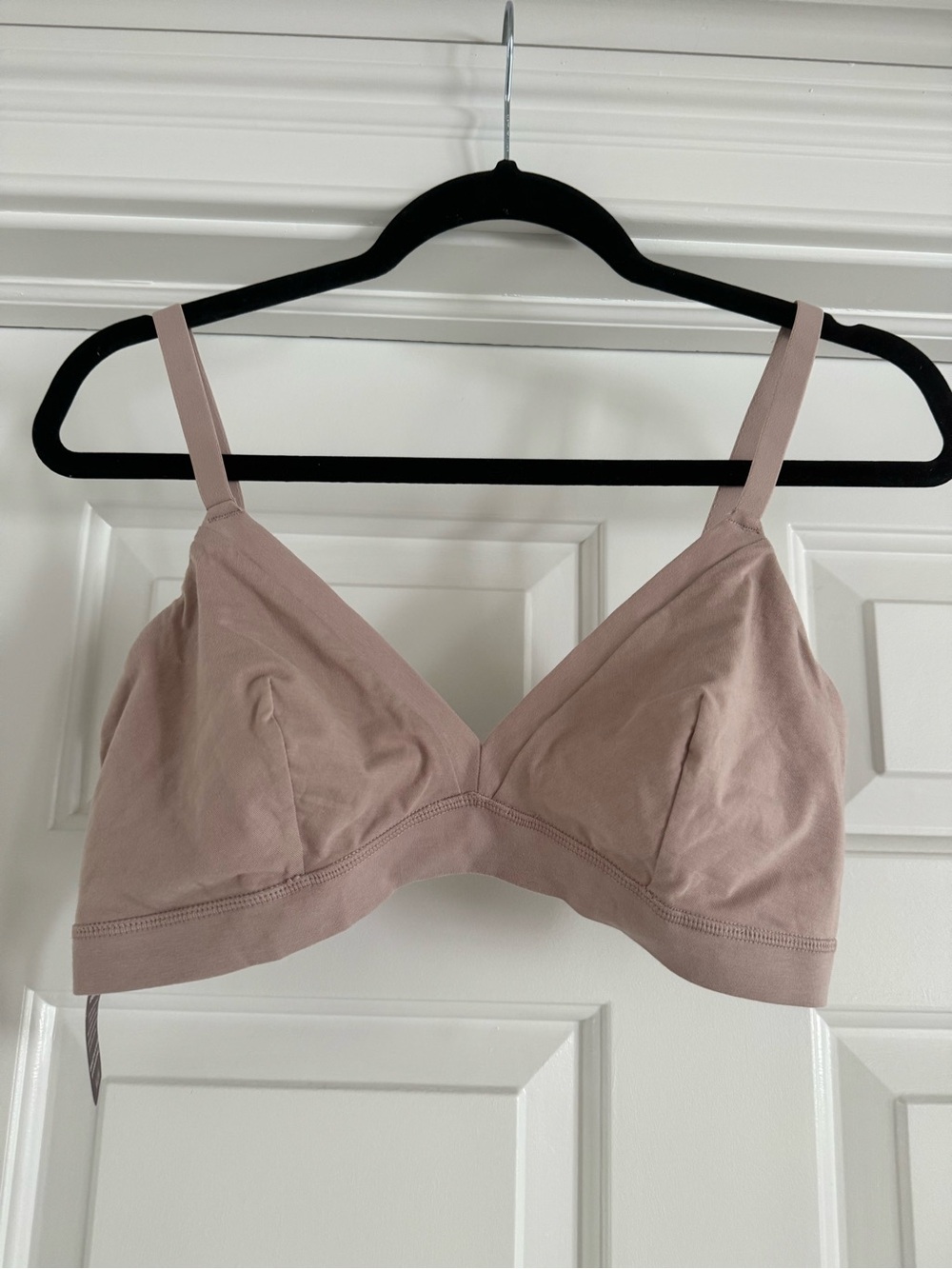 Felina Soft Wireless Bralette in Dusty Rose